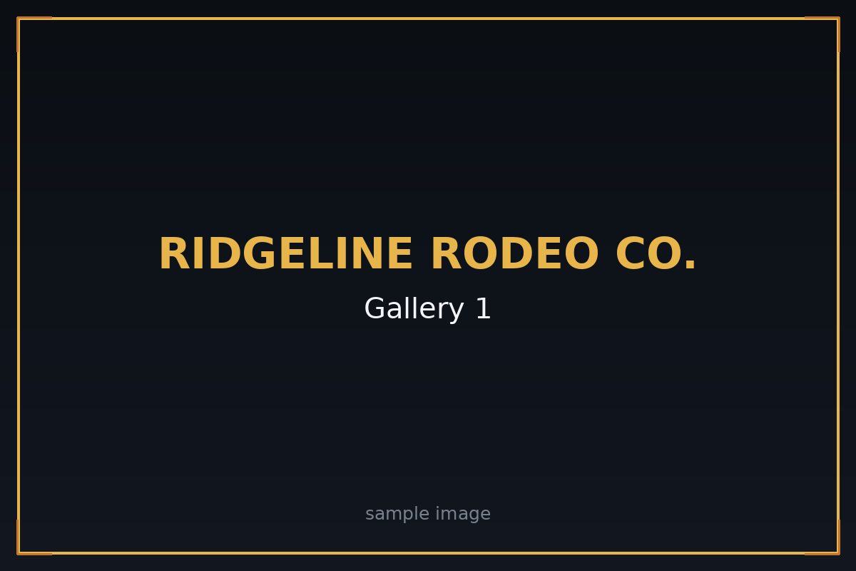 Ridgeline Rodeo barrel racing