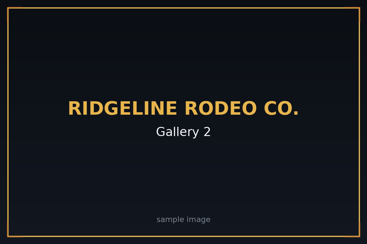 Ridgeline Rodeo barrel racing